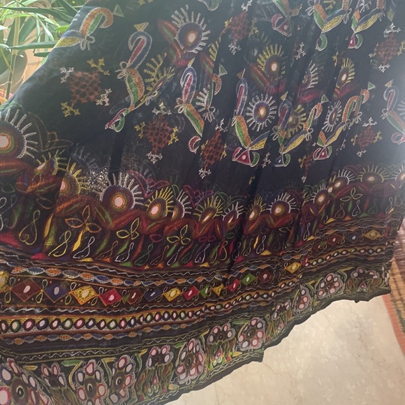 NWT: full length, cotton dress/kurta. Indian ethnic motif. - Picture 5 of 6